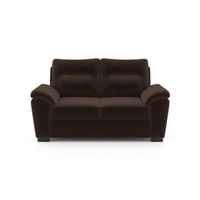 Adelaide Premium 2 Seater Fabric Sofa in Dark Earth Colour