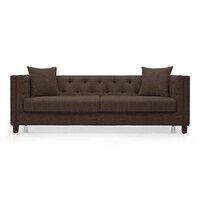 Windsor Sofa Set (Colour : Mocha Brown , Seater : 3+1+1)
