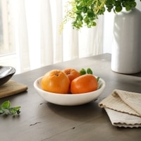 Large Marble Bowl for Fruits, Pasta, and Multi-Utility Use