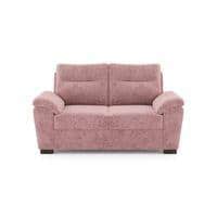 Adelaide Essential 2 Seater Fabric Sofa In Desert Rose
