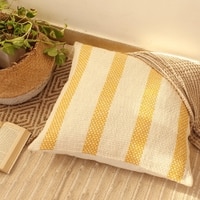 Shivalik Set Of 2 Cushion Covers With Yellow Colour