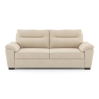 Adelaide Premium 3 Seater Fabric Sofa in Birch Beige Colour