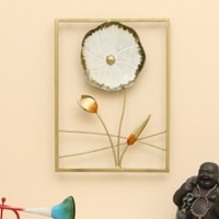 W-Gozo Abstract Metal Wall Decor in Multicolor Set of 1