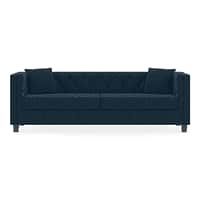 Windsor Premium 3 Seater Fabric Sofa in Indigo Blue Colour