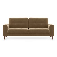 Verona Sofa Set (Colour: Fawn Velvet, Seater: 3+1+1)