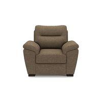 Adelaide Essential 1 Seater Fabric Sofa in Dune Colour