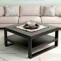 Alary Coffee Table - Dark Walnut Finish
