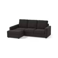 Apollo Sofa (Colour : Graphite Grey, Cushion : Hard, Back Type : High Back, Seating Capacity : Left Aligned 2 Seater + Left Aligned Chaise)