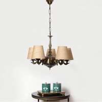 Devansh Wood Wall Mounted Lamp With Beige Jute Shade