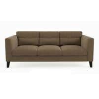 Lewis 3 Seater Fabric Sofa in Dune Colour