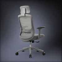 Kepler Brooks Eterna High Back Premium Office Chair in Grey Colour