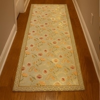 Luxe Home Polyester Floral Mist Runner(2x5 Feet, Multicolor, TPR)