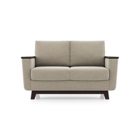 Corby Essential 2 Seater Fabric Sofa In Oyster Beige