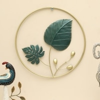 W-Kaashvi Abstract Metal Wall Decor in Multicolor Set of 1