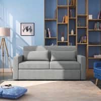 Camden 5 Feet Pull Out Sofa cum Bed In Grey Colour