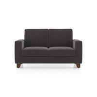 Apollo Neo 2 Seater Fabric Sofa in Pebble Grey Colour (Back Height : Regular, Cushion Type : Soft)