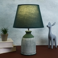 Ceramic Table Lamp Green Timeless Elegant Design