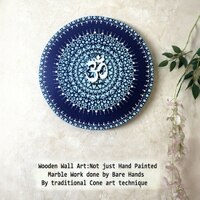 Focus OM Blue Artistic Wall Decor