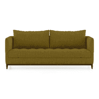 Florence Premium 3 Seater Fabric Sofa in Olive Green Colour