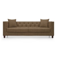 Windsor Essential 3 Seater Fabric Sofa in Dune Colour