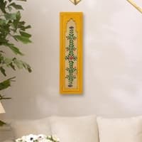 Desert Art MDF Decorative Wall Hanging Frame in Yellow Colour