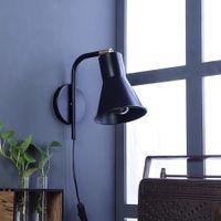 Gilbert Black Metal Wall Light