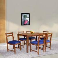 osmin solid wood  6 seater Dining table in  Provincial Teak