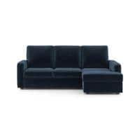 Apollo Compact Sofa (Colour : Cobalt, Cushion : Soft, Back Type : Regular, Seating Capacity : Right Aligned 2 Seater + Right Aligned Chaise)
