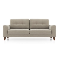 Verona Essential 3 Seater Fabric Sofa In Oyster Beige Colour