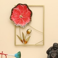 W-Tori Abstract Metal Wall Decor in Multicolor Set of 1
