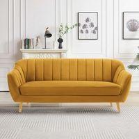 Neo Fabric Sofa - Yellow