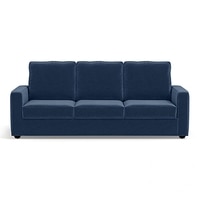 Apollo Compact Sofa Set (Colour : Lapis Blue, Cushion : Soft, Back Type : High Back, Seater : 3+1+1)