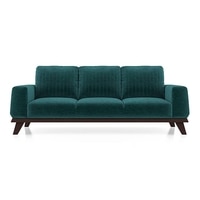 Granada Sofa Set (Colour: Malibu Blue, Seater: 3+1+1)