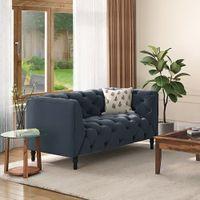 Henrietta 2 Seater Fabric Sofa (Davos Plus)