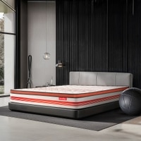 Propel Plus 3 Zoned NRG Layer Medium Firm Pocket Spring Mattress with Zero Motion Transfer & Euro Top (84 x 60 in, 8 Inches)