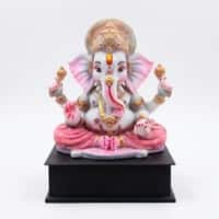 Devotional Siddhi Aura Ganesha Statue in Multicolor Colour