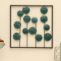 W-Indira Abstract Metal Wall Decor in Multicolor Set of 1