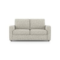 Apollo High Back 2 Seater Fabric Sofa in Monochrome Paisley Colour