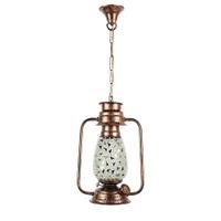 Sloane Multicolor Metal Lantern Hanging Lamp