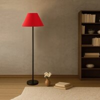 Devansh Wood Floor Lamp