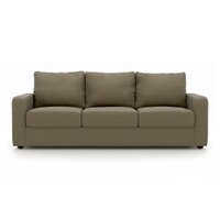 Apollo Compact Sofa Set (Colour : Cappuccino, Cushion : Hard, Back Type : Regular, Seater : 3+1+1)
