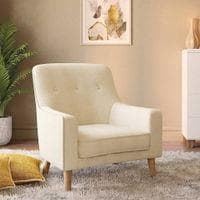 Hagen Lounge Chair in Boucle Himalaya Colour