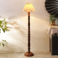 Devansh Wooden Floor Lamp