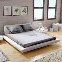 High Quality Cotton mix Double bed Fitted Bedsheets 275cmsx 275 cms ( Pillows 46 x 49 cms)