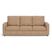 Apollo Sofa Set (Colour : Sandshell Beige, Cushion : Soft, Back Type : High Back, Seater : 3+1+1)