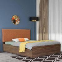 Namah Bed With Premium Leatherette Fabric And Box Storage Queen Bed