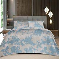 Threads Silky Touch Premium Super King Size Flat Bedsheet 275 x 275 cms