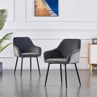 Seymour Arm Chair - Grey