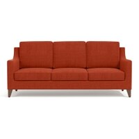 Abbey 3 Seater Fabric Sofa in Lava Colour
