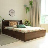 Timber Queen Bed Design 9